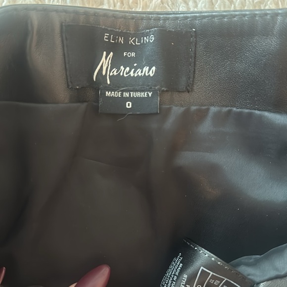 Elin Kling for Marciano real leather skirt - Picture 3 of 4